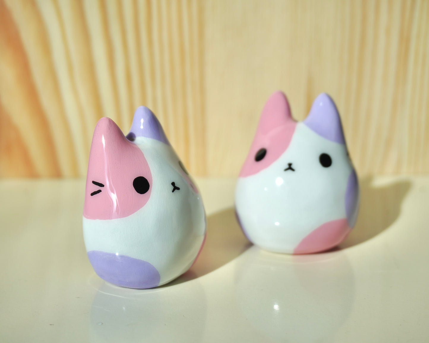Cat Desk Friend | Cat Clay Decor | Mini Buds Vase | Whiskers Vase