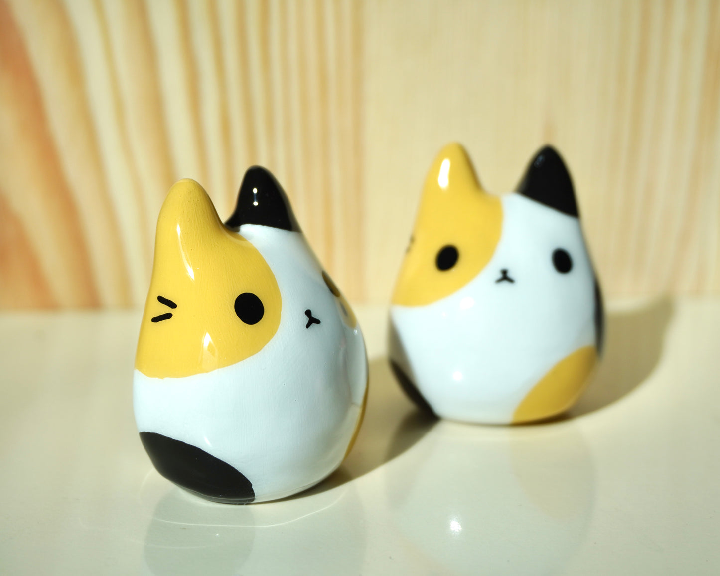 Cat Desk Friend | Cat Clay Decor | Mini Buds Vase | Whiskers Vase